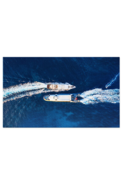 StoryGift Romania Tablou Canvas Calatorie Aeriana: Nava In Drum Spre Destinat...