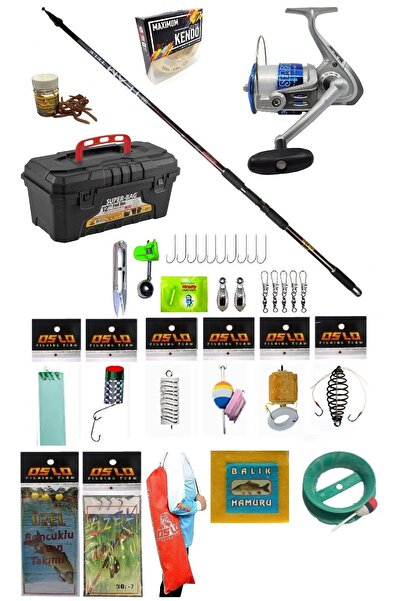 Oslo Team 360cm 100-200gr 5000 Kendo Sea Power Deniz ve Göl Kıyı Olta Takımı Seti