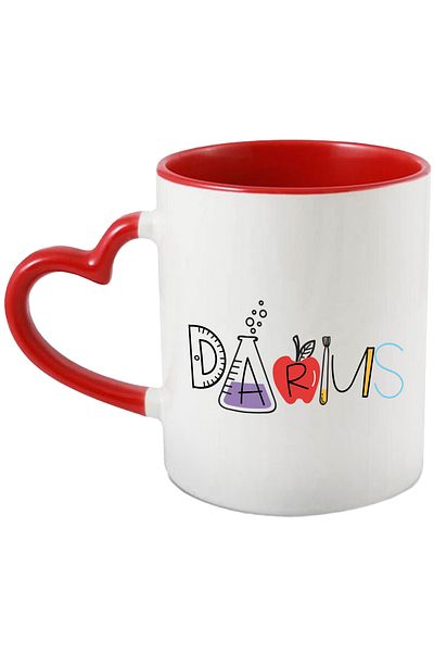 StoryGift Romania Mug With The Name Darius, And Funny Message, Curious, Sociable, Galagio, 330ml, Ceram, With,STG.
