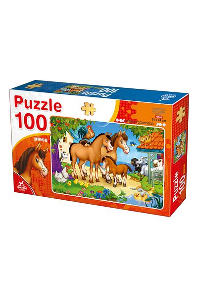 D-Toys Animals 1 - Kids Puzzle 100 Pieces