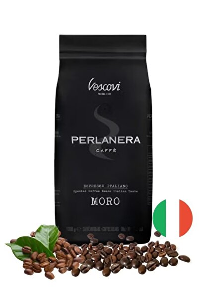 vescovi حبوب قهوة بيرلانيرا مورو ١ كجم | صنع في إيطاليا | مثالية لآلات القهوة...