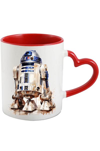 StoryGift Romania Mug With R2-D2, Robot, Star Wars, Sci Fi, Fictional Character, Star Wars, Mul, With,STG.