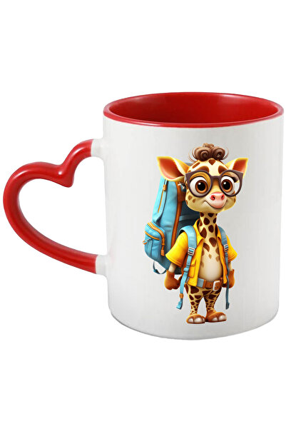 StoryGift Romania Cana cu o girafa exploratoare | excursie | ghiozdan | bagaj...