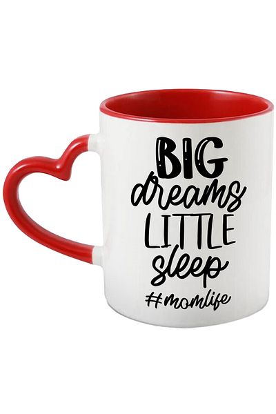 StoryGift Romania Mug for mothers who sacrifice for the well-being of their children with Handle Ini, With, STG.