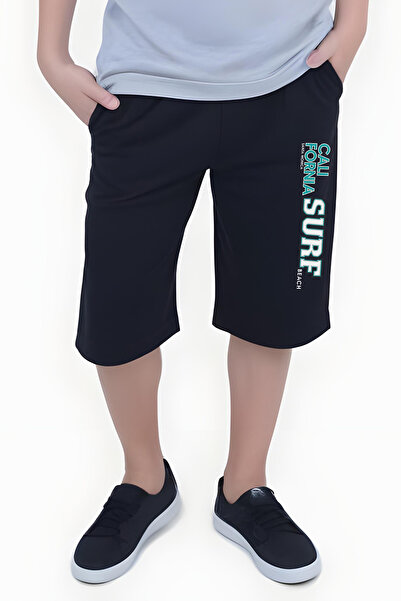 FYK KİDS Boy's Summer Surf Printed Bottom-Top Suit