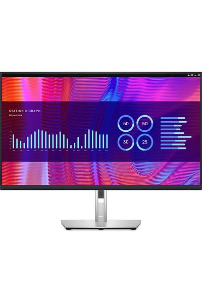 Dell 32" USB-C Hub Monitor, IPS Panel, QHD (2560x1440) Resolution, 60Hz Refresh Rate, 5ms Response
