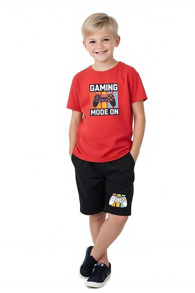 FYK KİDS Boy's Lower-Top Suit