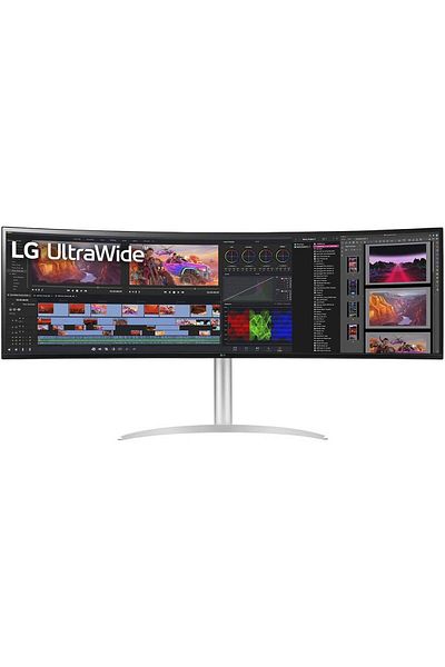 LG 49" UltraWide Dual QHD Curved Nano IPS Monitor, 144Hz Refresh Rate & 5ms Response Time, USB-C