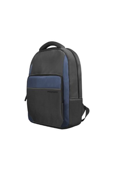 Promate Large capacity backpack designed with multiple pockets for 15.6-inch laptops