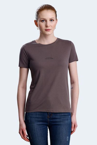 Slazenger Γυναικείο μπλουζάκι PAYTONS Καφέ