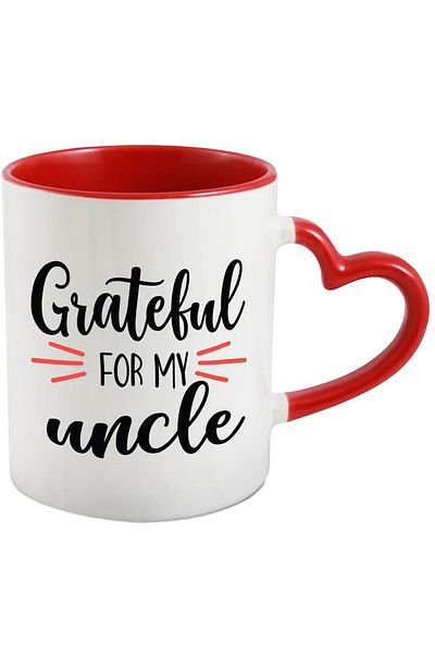 StoryGift Romania Mug for those who are grateful for the uncles they have with Handle Ini, With,STG.