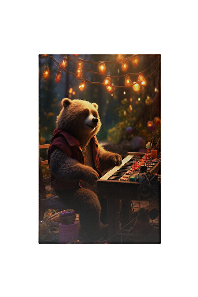 StoryGift Romania Tablou Canvas: Pianistul Talentat Din Padurea Linistita, Ur...