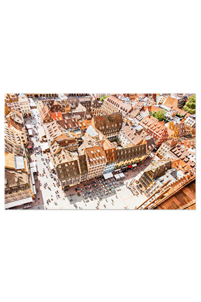 StoryGift Romania Tablou Canvas Orasul Strasbourg Din Franta, Strasbourg, Ved...