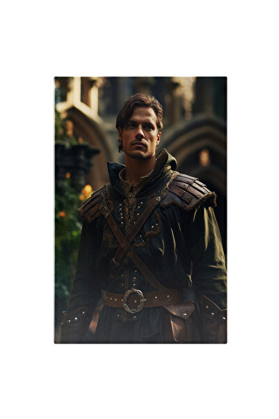 StoryGift Romania Tablou Canvas: Cavaler Medieval, Portret Bărbat- Istorie Și...