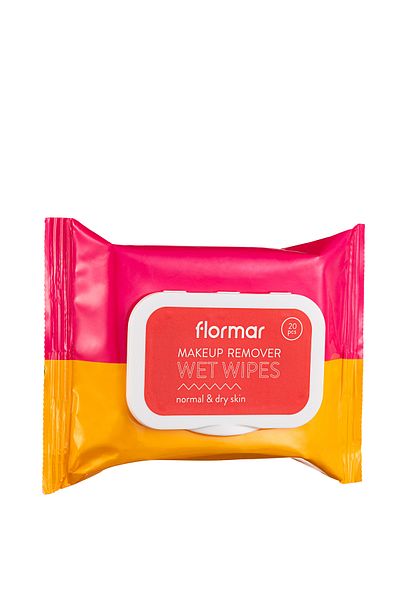Flormar Makeup Remover Wet Wipes Normal & Dry Skin