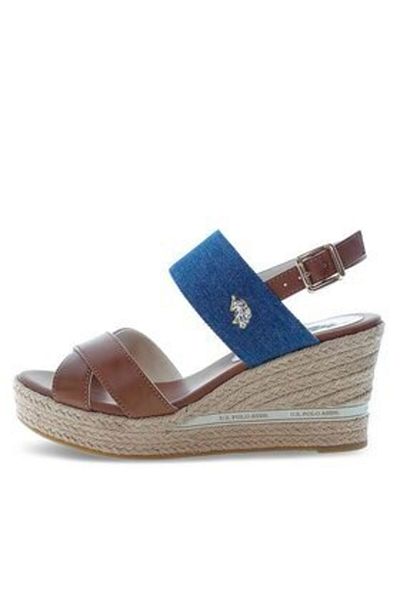 U.S. Polo Assn. Espadrile de damă US Polo Assn ALYSSA011 maro