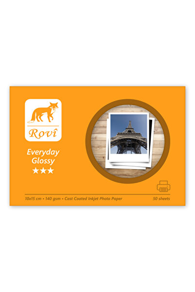 ROVİ Rovi Everyday Parlak Fotoğraf Kağıdı 140gsm 50yp 10x15