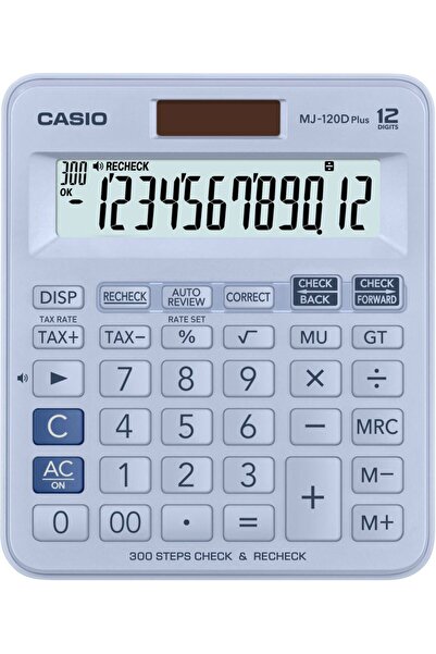 Casio MJ-120DPLUSLBWADPW Hesap Makinesi Desktop