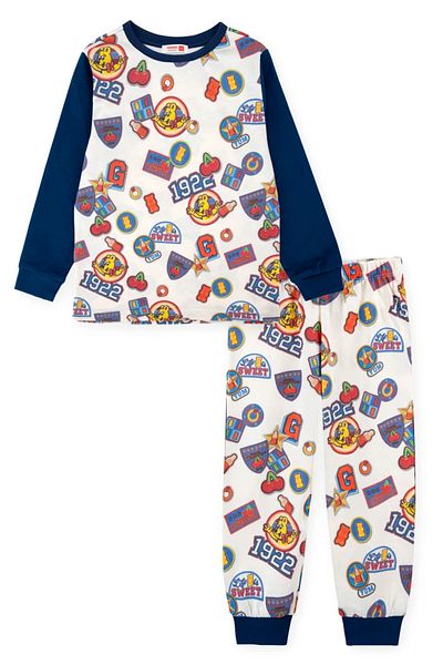 Haribo Boy's Navy Blue Pajamas
