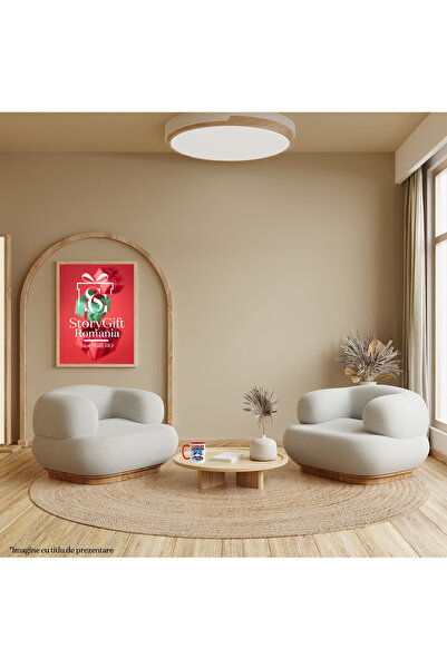 StoryGift Romania Super Talented Mug, Superhero, Flying Cat, 330ml, Ceramic with Red Handle, With Handle, STG.