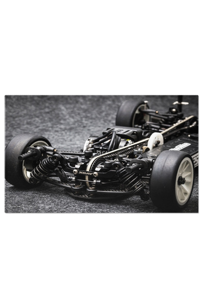 StoryGift Romania Tablou Canvas Masina De Curse Cu Sasiu Din Fibre De Carbon ...