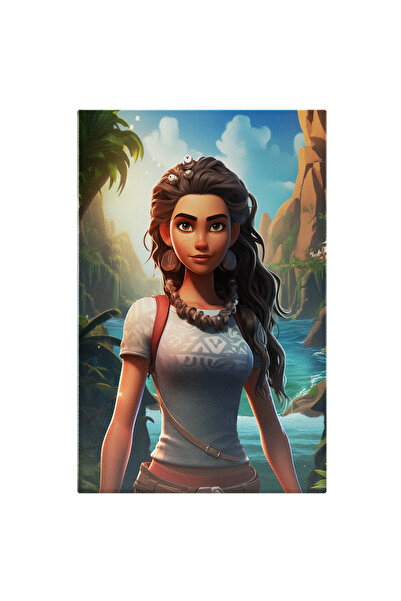 StoryGift Romania Tablou Canvas: Portret Femeie Explorator Cu Accesorii Medie...