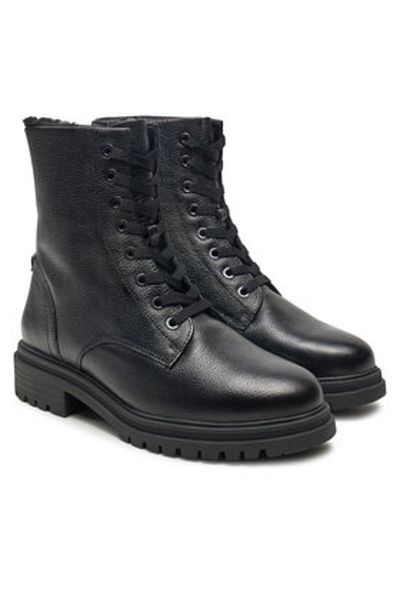 Tamaris Women's Ankle boots black TAMARIS-1-26222-41 003 BLACK LEATHER