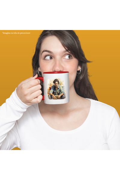 StoryGift Romania Mug With Joel Miller, The Last Of Us, Series, Fictional Character, Multicolor 330 ml,, With ,STG