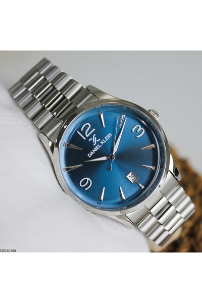 Daniel Klein ساعة يد رجالية DK340198 بسوار فولاذي