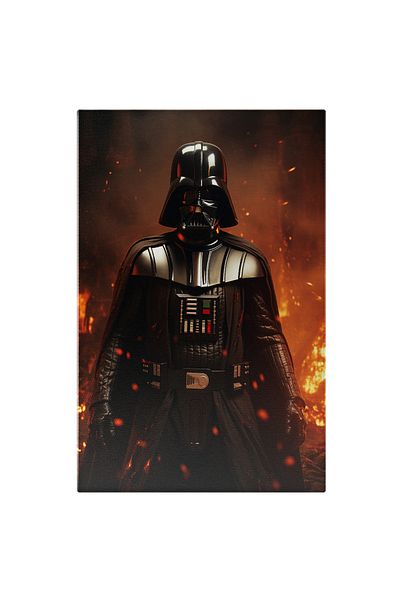 StoryGift Romania Tablou Canvas: Darth Vader Din Star Wars - Razboiul Clonelor Pictura Digitala