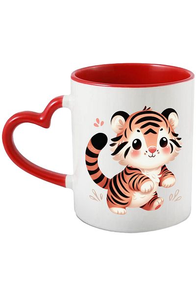 StoryGift Romania Heart-Eyed Emoji Mug with "Pucker Up, Cowboy" Message, Pala, With,stg
