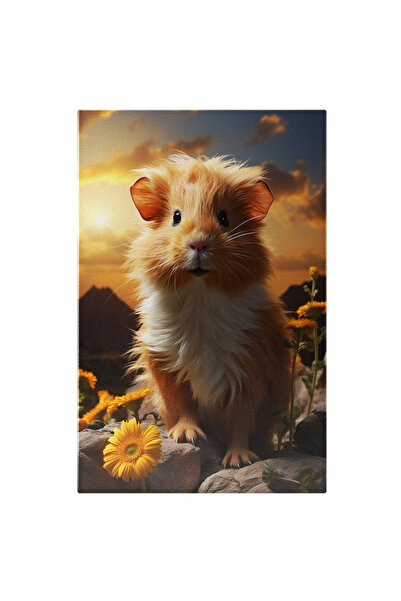 StoryGift Romania Tablou Canvas: Drumețul Pierdut În Amurg Splendid De Mai Po...