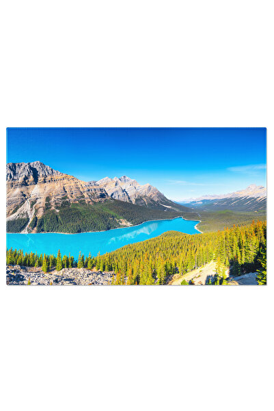 StoryGift Romania Tablou Canvas Panorama Uimitoare A Parcului National Banff ...