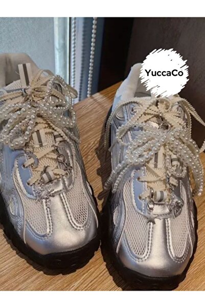 Crocs İnci Kurdele Şeklinde Ayakkabı Süsü/İncili Ayakkabı Charm/Ayakkabı Aksesuar