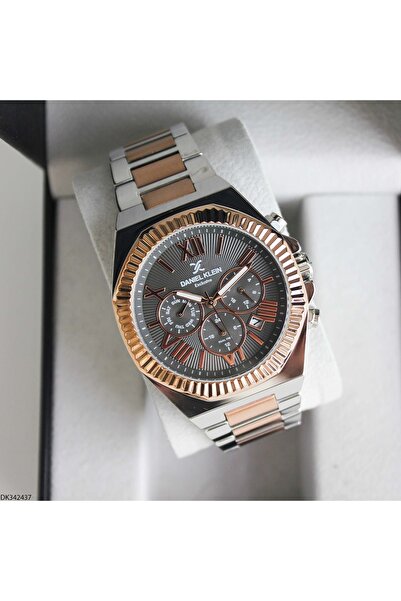 Daniel Klein ساعة يد رجالية DK342437 بسوار فولاذي