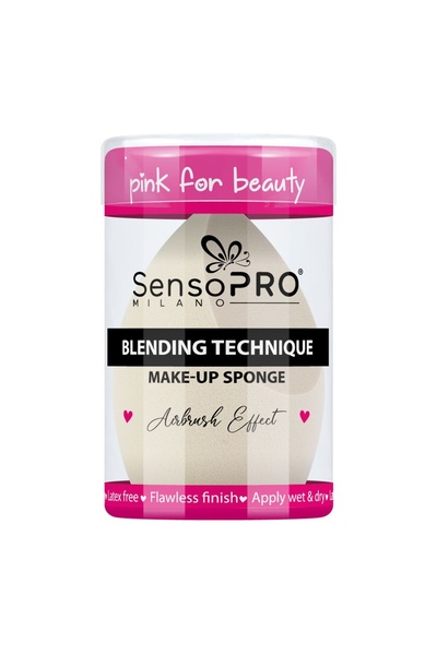 SensoPRO Milano Make-up Sponge Blending Technique SensoPRO Milano, Ivory