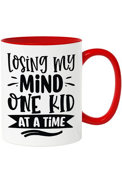 StoryGift Romania Mug with a comical message for mothers who lose their minds and wish they had c, With, STG.