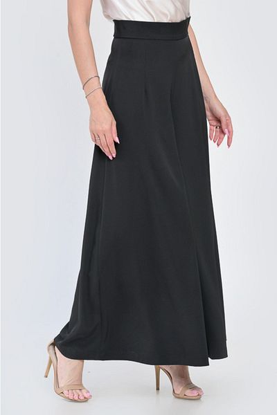 GI Giorgal elegant black palazzo women's pants Arabela