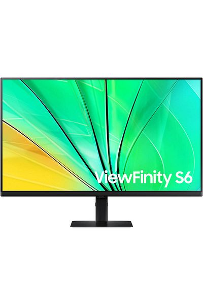 Samsung 32" ViewFinity S6 QHD Monitor, 2560x1440 Resolution, 100Hz Refresh Rate & 5ms Response