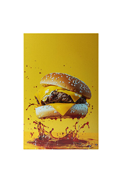 StoryGift Romania Tablou Canvas Dorință Și Indulgență Bugerul Apetisant Care ...