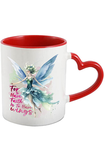 StoryGift Romania Cana Cu Zana Cu Mesajul "for To Have Faith Is To Have Wings...