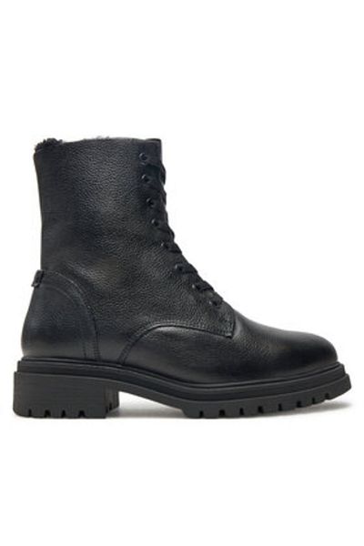 Tamaris Women's Ankle boots black TAMARIS-1-26222-41 003 BLACK LEATHER