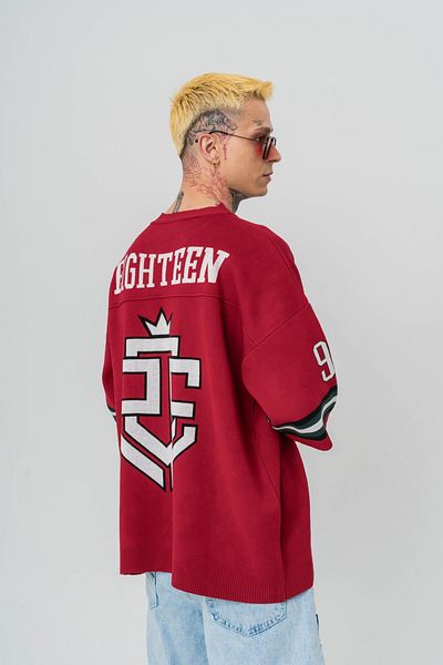 go gang own Off The System 99 Knit Oversize T-shirt