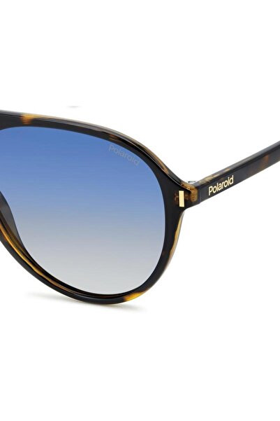 Polaroid Ochelari de soare polarizați pentru bărbați Polaroid PLD 6225/S 086/Z7, Plastic, Havana, 52 mm