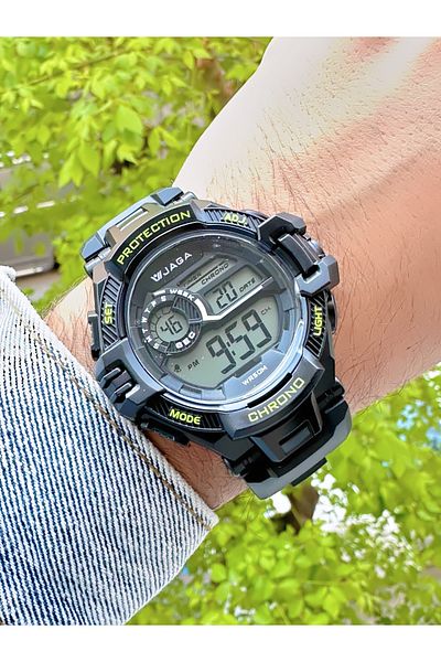Ferrucci Jaga Men's Wristwatch with Chronometer Black Silicone Cord