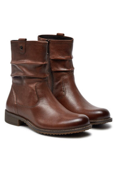 Tamaris tamaris women's ankle boots 1-25414-43 brown