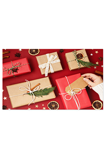 StoryGift Romania Tablou Canvas - Sezonul Darurilor - Magia Craciunului - Rib...