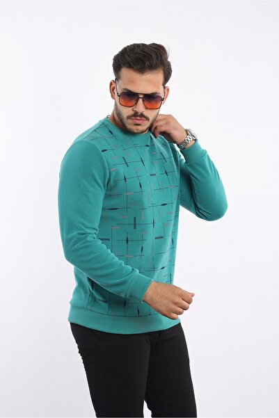 rugatchi Premium Thessaloniki Woven Crew Neck Sweatshirt – 100% Cotton Comfort