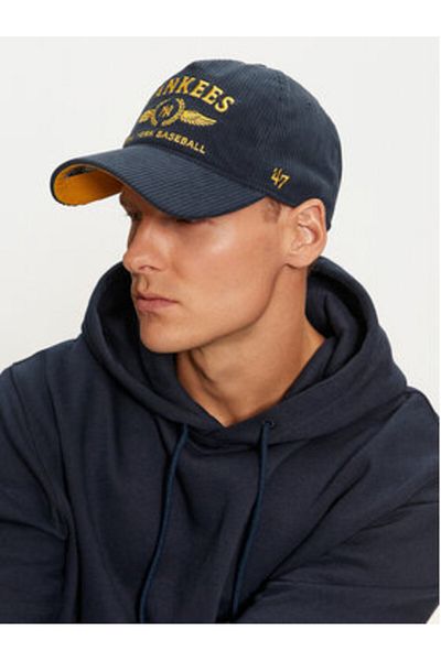 47BRAND Șapcă de baseball bărbătească 47 brand B-SKYLC17EWP-NY albastră