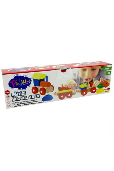 Skygo Playwood Educational Wooden Bultak Train